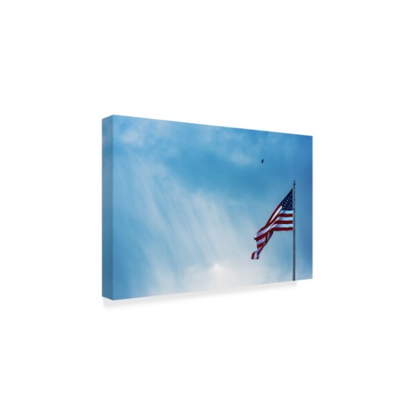 Kurt Shaffer 'America The Beautiful Blue Sky' Canvas Art,30x47